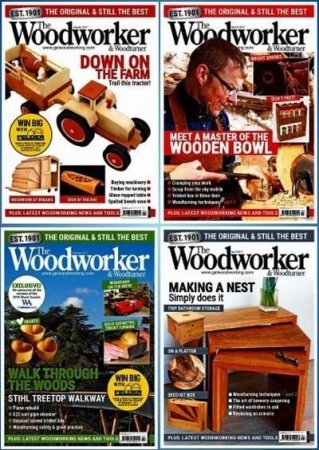 The Woodworker & Woodturner. №1-12 (2017) PDF