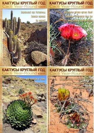 Подшивка журналов Кактусы круглый год. 2017